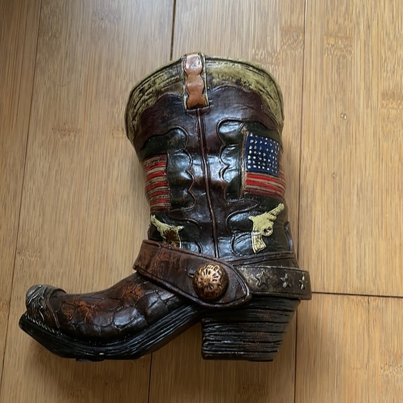 Cowboy piggie bank - Picture 4 of 6